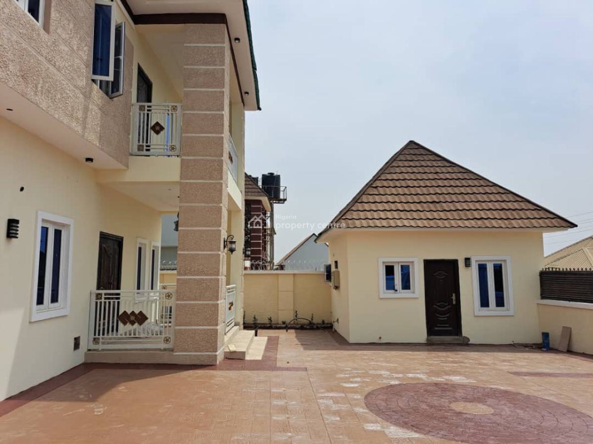 Exquisitely Built 4 Bedroom Detached Duplex with 2 Room Bq & Gatehouse, Sunnyvale Junction, Lokogoma District, Abuja, Detached Duplex for Sale