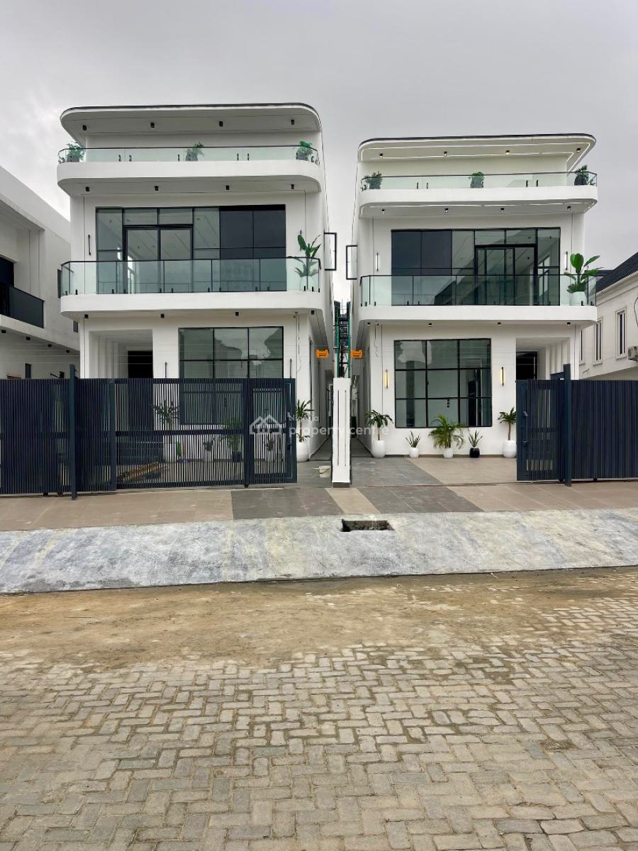 Deluxe 5 Bedroom, Chevron, Lekki, Lagos, Detached Duplex for Sale
