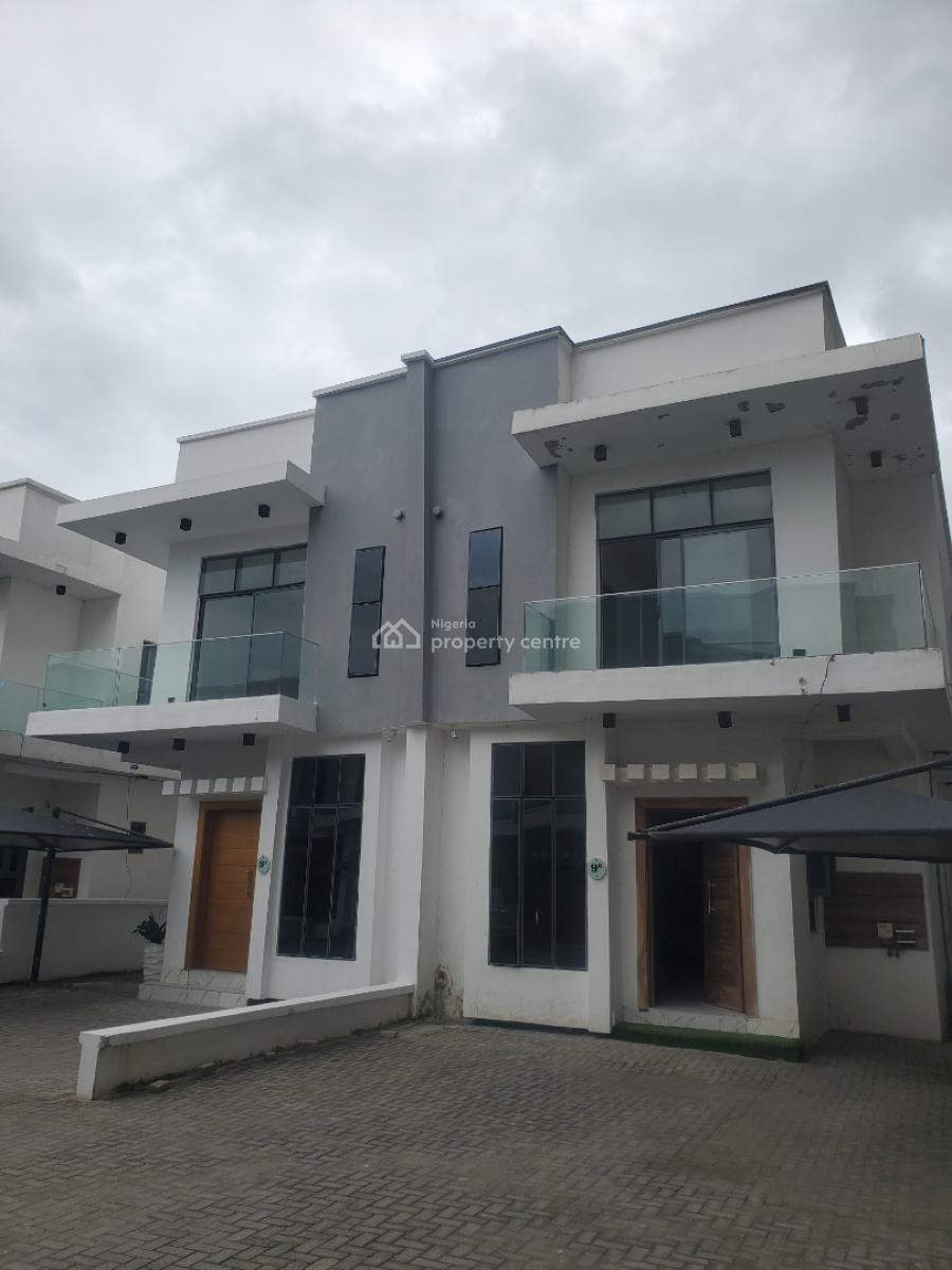 Lovely 4 Bedroom Semi Detached Duplex with Bq in a Secured Estate, Osapa, Lekki, Lagos, Semi-detached Duplex for Sale