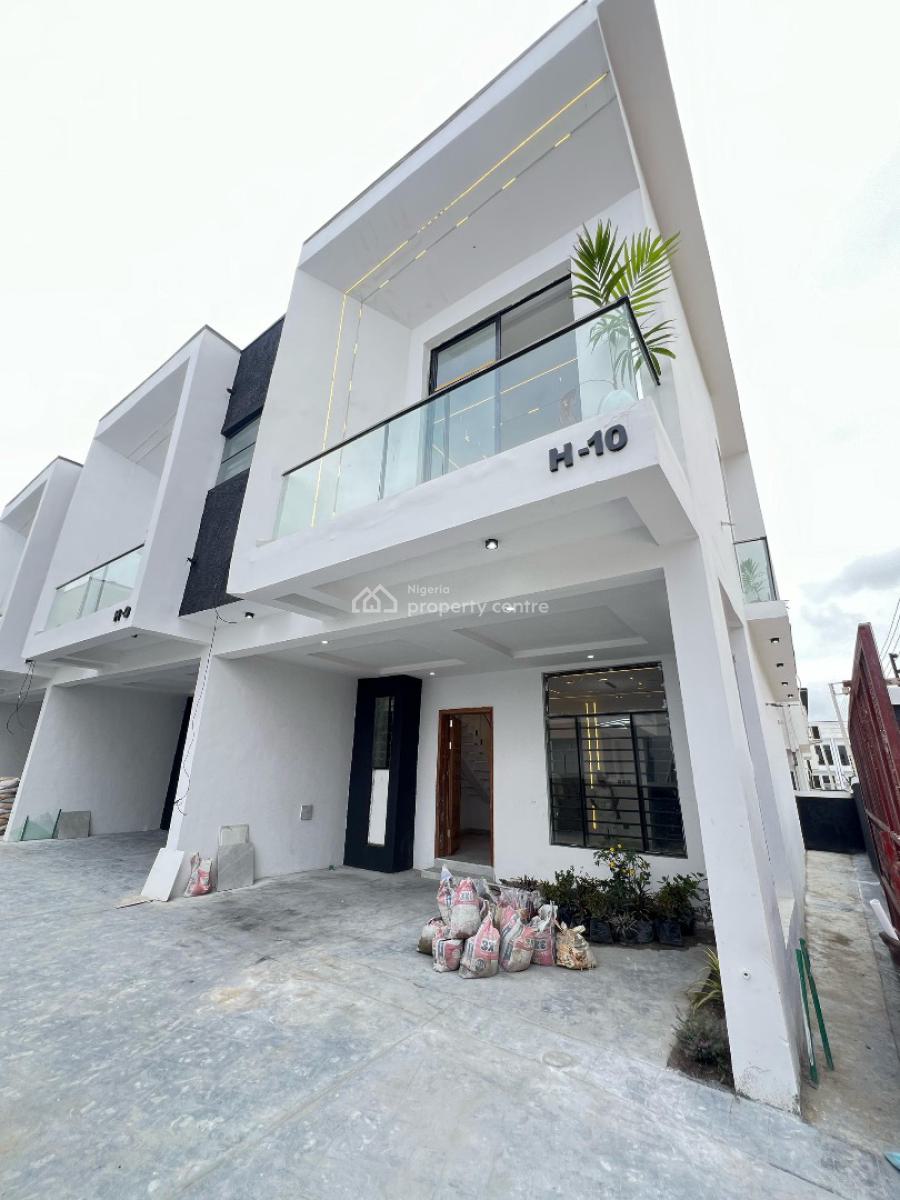 Lovely 4 Bedroom Terrace Duplex, Ikota, Lekki, Lagos, Terraced Duplex for Sale