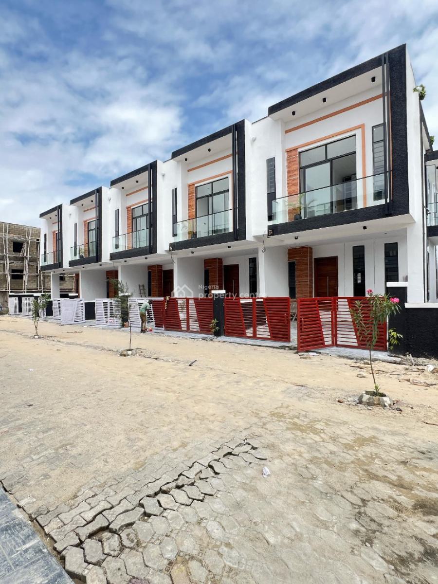 Nicely Built 4 Bedroom Terraced Duplex, Ikota, Lekki, Lagos, Terraced Duplex for Sale