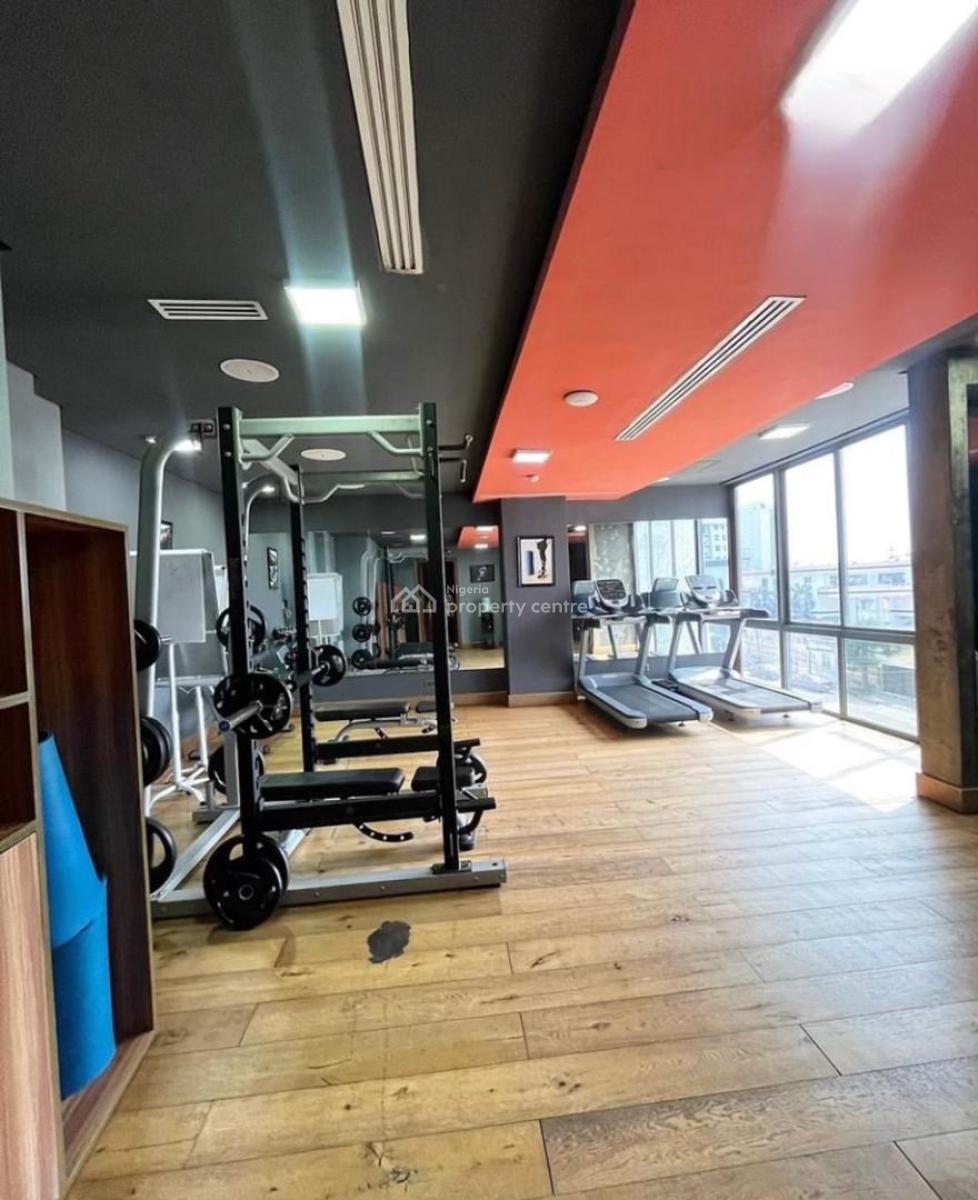 Fully Furnished 1 Bedroom Apartment with Gym Pool and Elevator, Victoria Island (vi), Lagos, Flat / Apartment for Rent