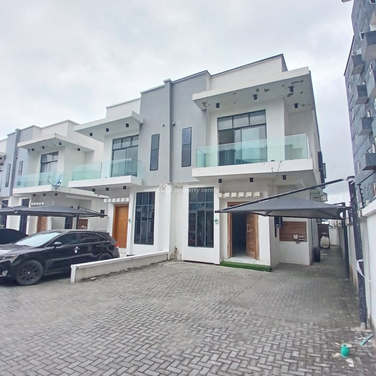 Luxury 4 Bedroom Semi-detached Duplex with Bq, Osapa, Lekki, Lagos, Semi-detached Duplex for Sale