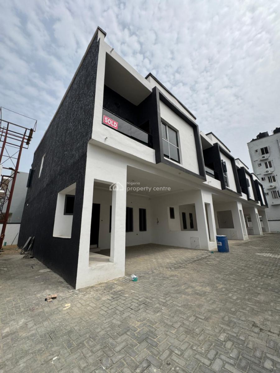 Most Affordable 4 Bedroom Terraced Duplex Suitable for Investment, Igbo Efon, Lekki, Lagos, Terraced Duplex for Sale