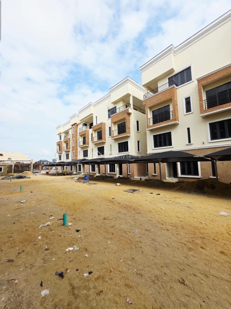 Brand New 4 Bedrooms Terrace Duplex with Bq, Lekki Phase 1, Lekki, Lagos, Terraced Duplex for Sale