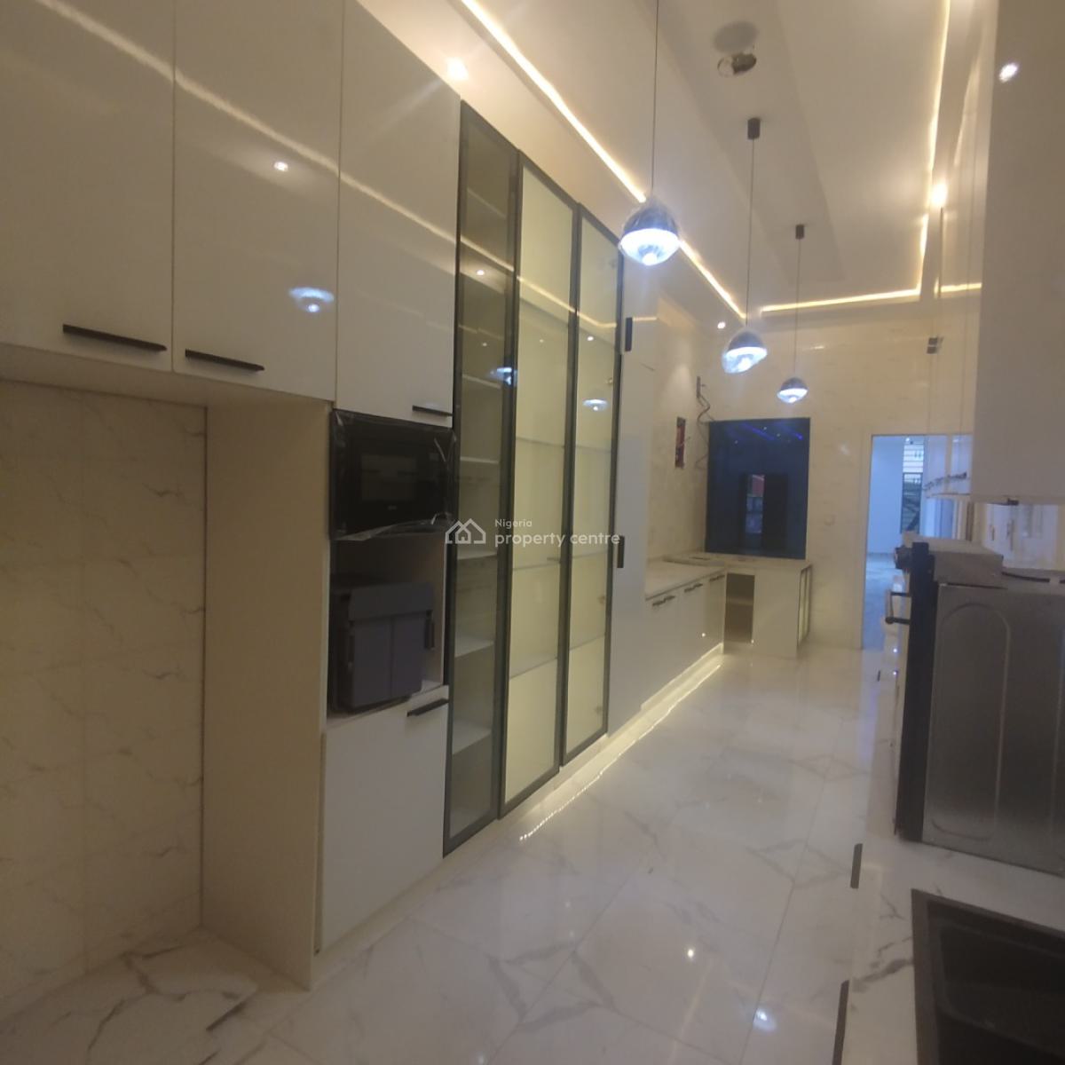 Luxury 6 Bedroom Fully Detached Duplex with Bq and Swimming Pool, Ikota Villa, Ikota, Lekki, Lagos, Detached Duplex for Sale