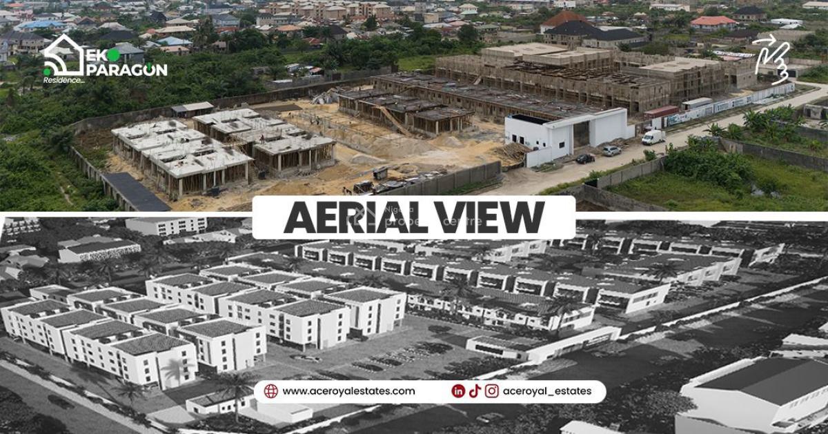 Specious Luxury 3 Bedroom Presidential Suite Terrace Duplex with Bq, Abjio Gra World Class Premium Luxury Estate, Abijo, Lekki, Lagos, Terraced Duplex for Sale