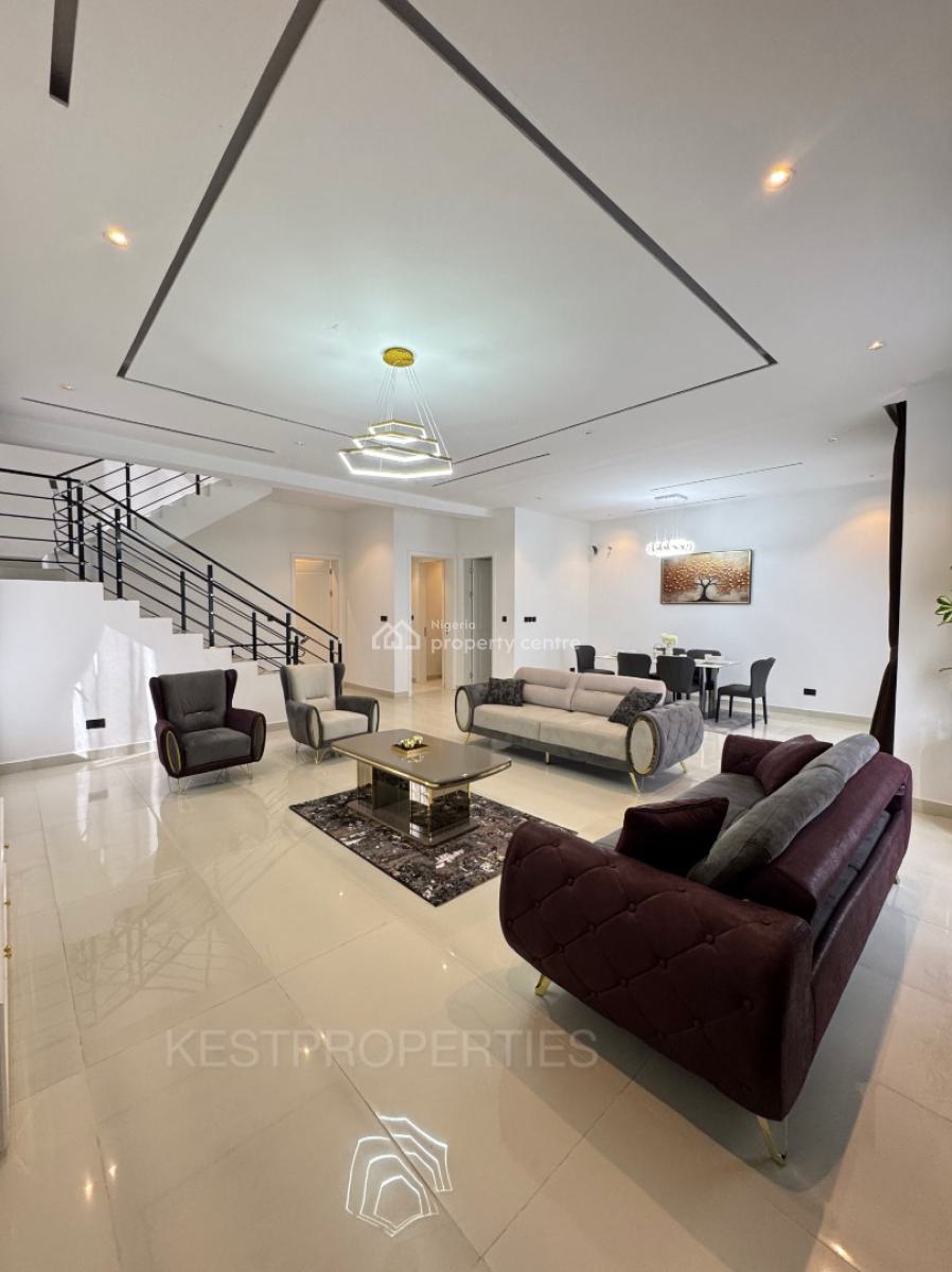 Serviced 4 Bedroom Semi Detached with Bq, Park-in Garage. Payment Plan, Lekki Phase 1, Lekki, Lagos, House for Sale