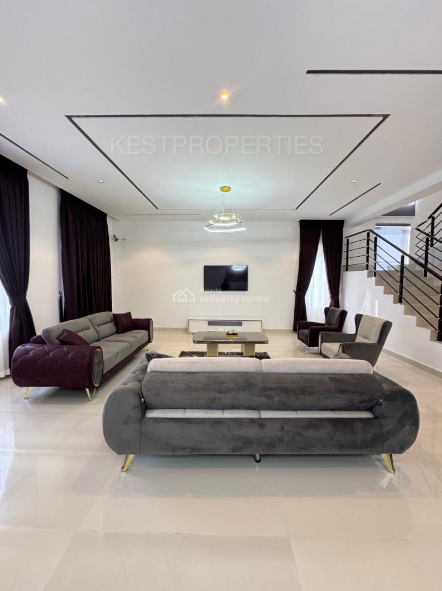 Serviced 4 Bedroom Semi Detached with Bq, Park-in Garage. Payment Plan, Lekki Phase 1, Lekki, Lagos, House for Sale