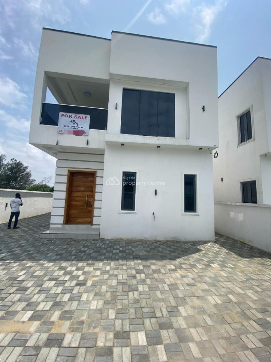 Spacious 5 Bedroom Self Compound Duplex, Lekki Scheme 2, Ajah, Lagos, Detached Duplex for Sale