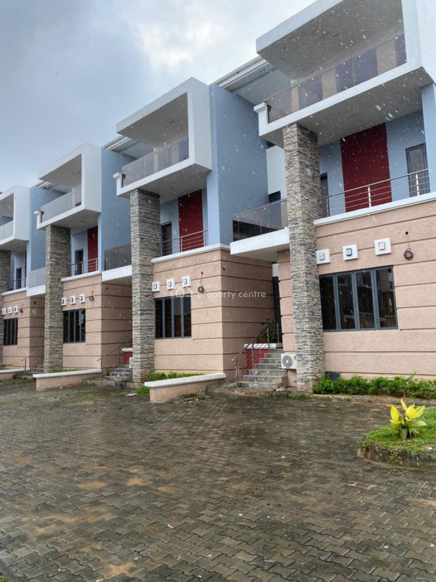 Brand New 4 Bedroom Terrace Duplex with Bq, Katampe Extension, Katampe, Abuja, Terraced Duplex for Rent