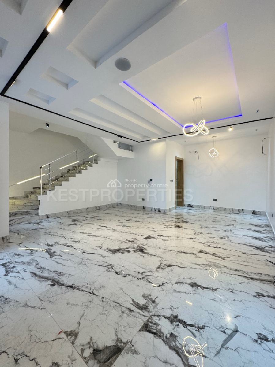 4 Bedroom Terrace Duplex with Bq, Ikate, Lekki, Lagos, Terraced Duplex for Sale