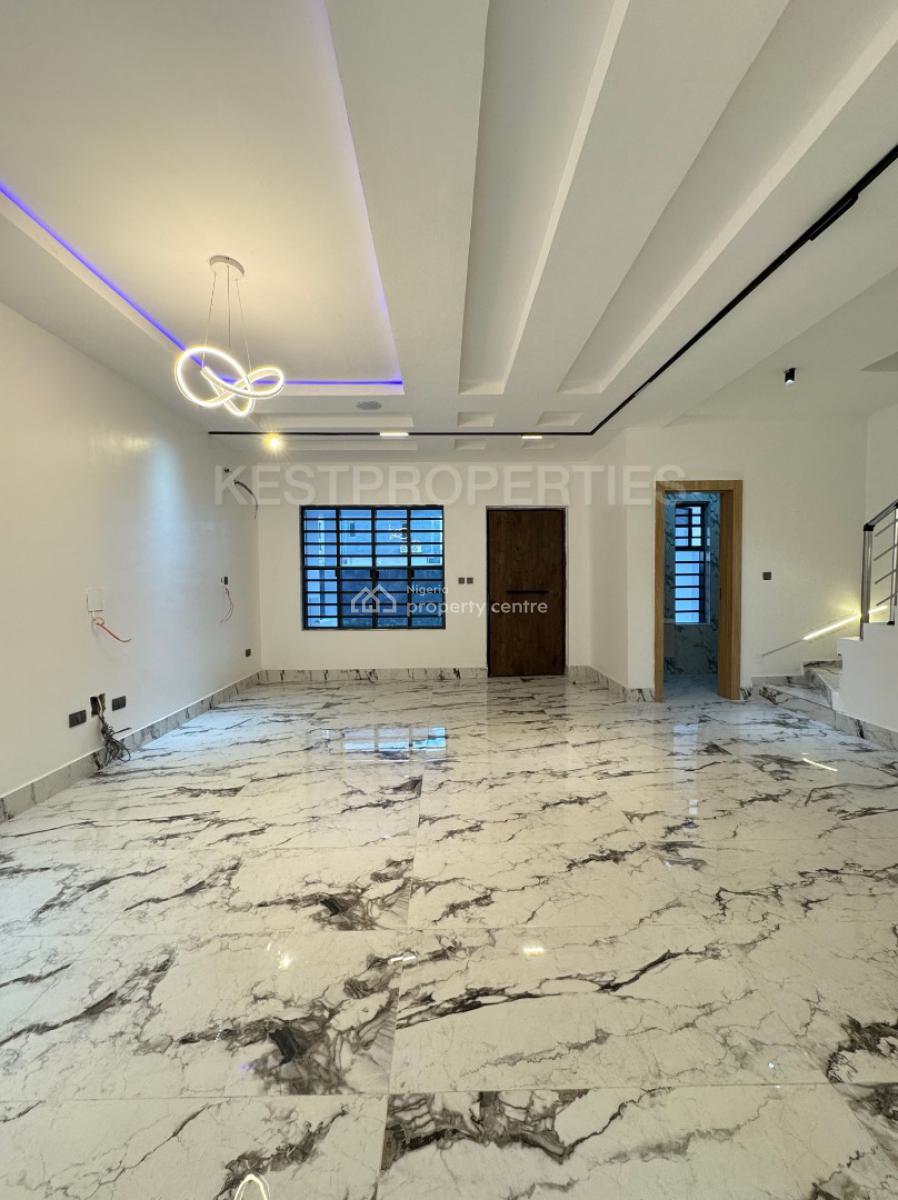 4 Bedroom Terrace Duplex with Bq, Ikate, Lekki, Lagos, Terraced Duplex for Sale