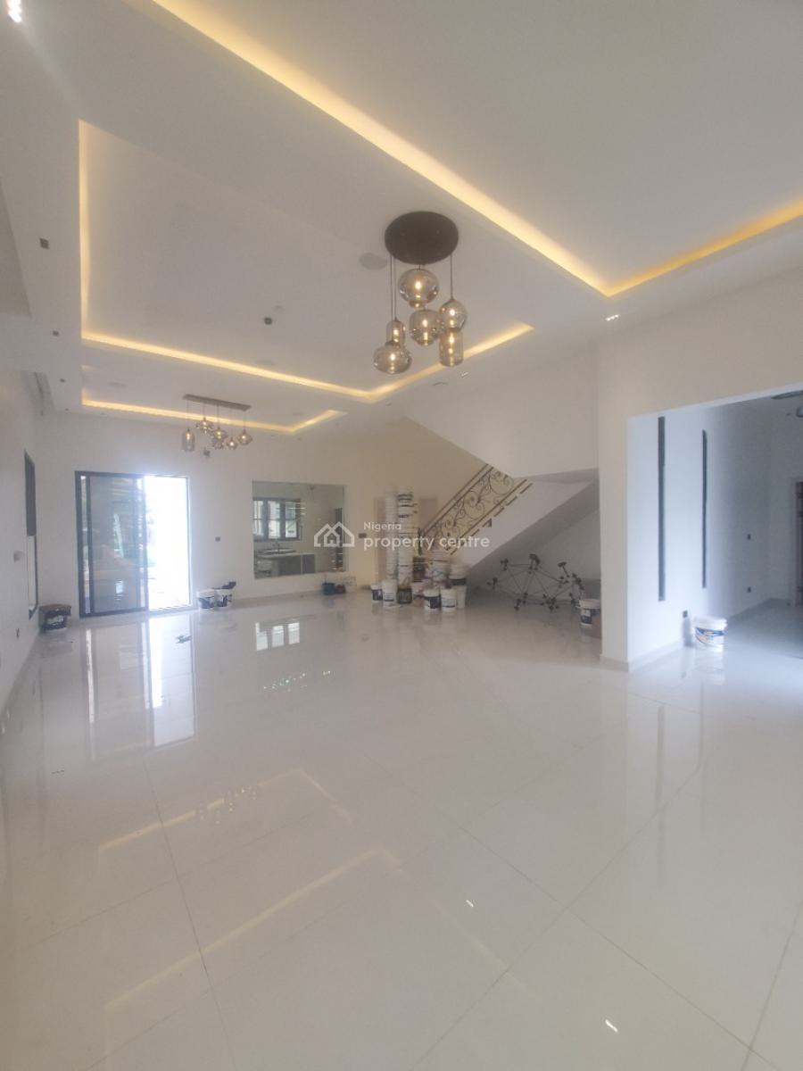 Contemporary 5 Bedroom Detached Duplex with Bq, Pool, in a Ured Estate, Osapa, Lekki, Lagos, Detached Duplex for Sale