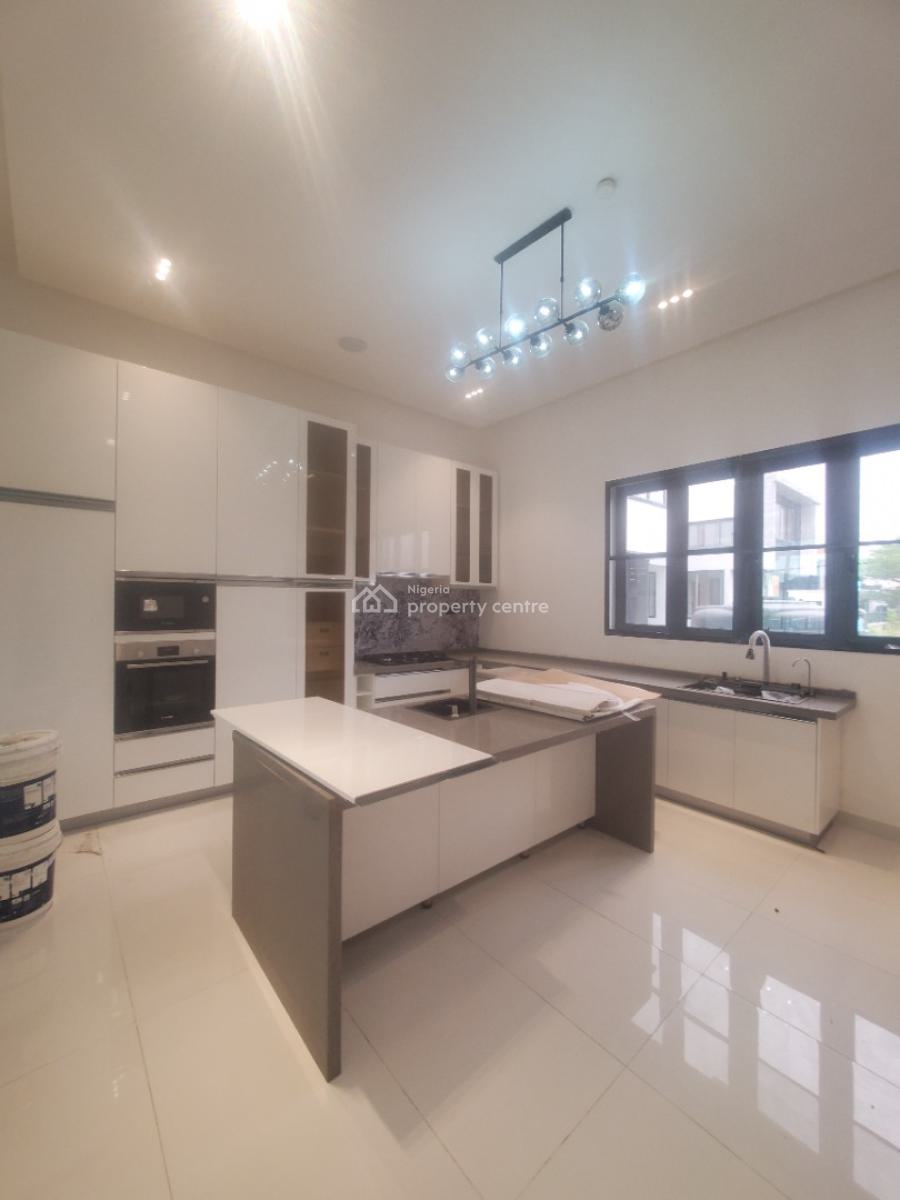 Contemporary 5 Bedroom Detached Duplex with Bq, Pool, in a Ured Estate, Osapa, Lekki, Lagos, Detached Duplex for Sale