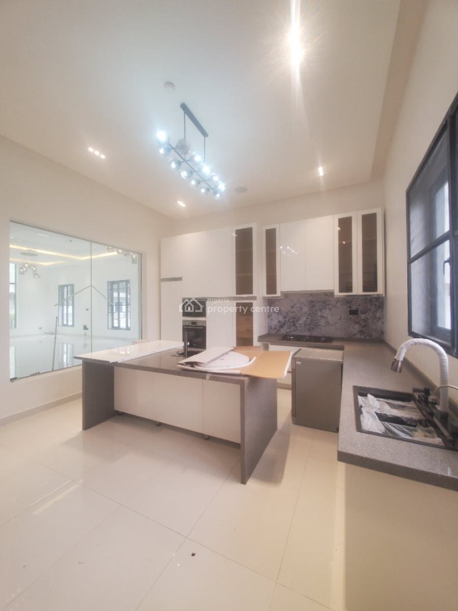 Contemporary 5 Bedroom Detached Duplex with Bq, Pool, in a Ured Estate, Osapa, Lekki, Lagos, Detached Duplex for Sale