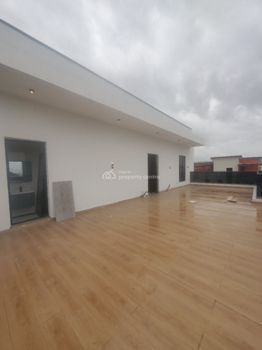 Contemporary 5 Bedroom Detached Duplex with Bq, Pool, in a Ured Estate, Osapa, Lekki, Lagos, Detached Duplex for Sale