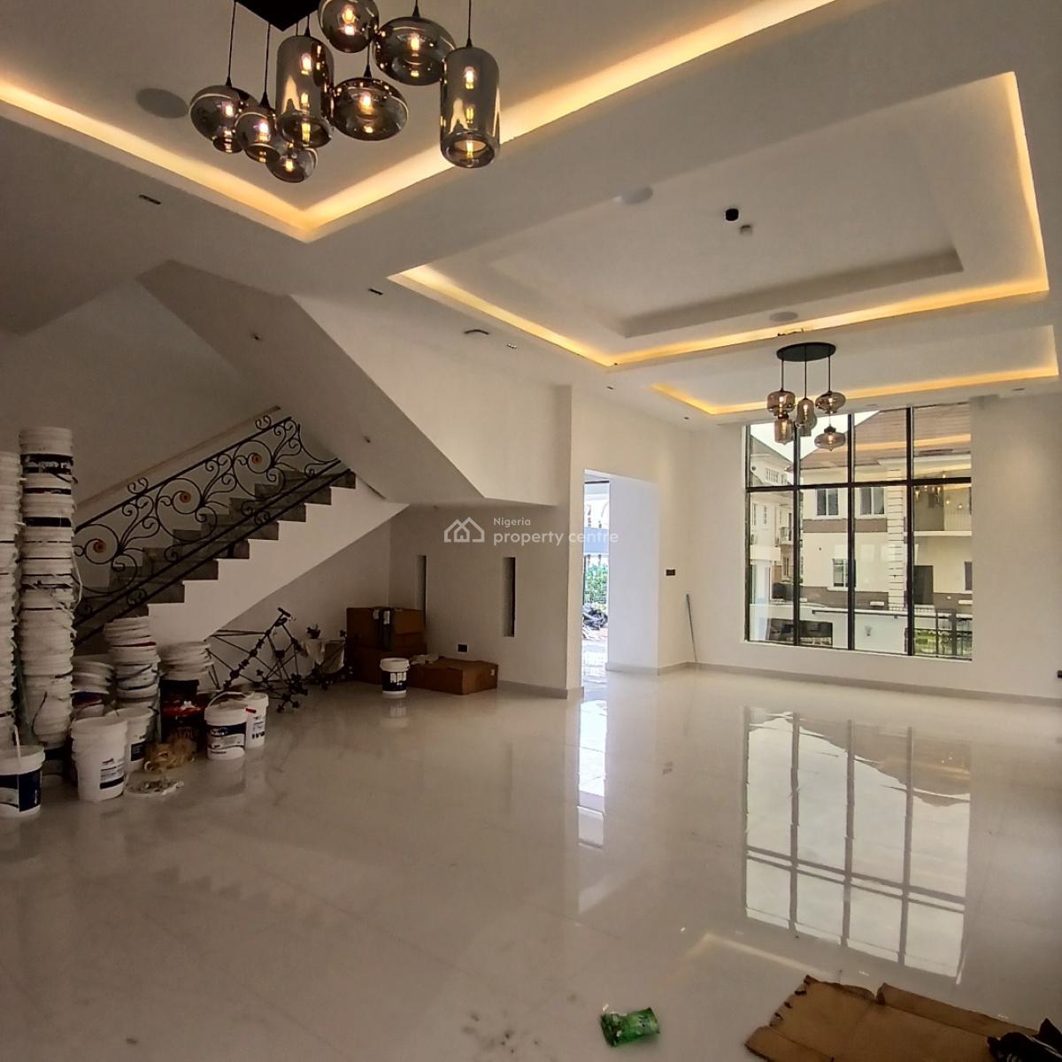 Gigantic 5 Bedroom Mansion Within a Highly Sought After Estate, Pinnock Beach Estate, Osapa, Lekki, Lagos, Detached Duplex for Sale