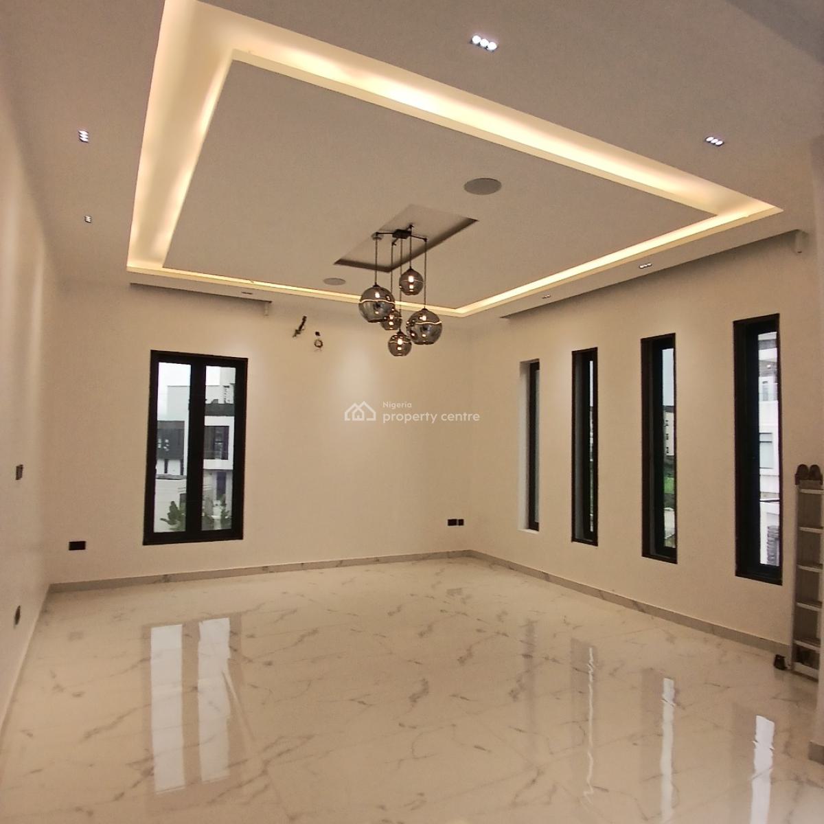 Astonishing 6 Bedroom Detached Duplex with Rooftop, Gym, Elevator, Within The Prestigious Pinnock Beach Estate, Osapa, Lekki, Lagos, Detached Duplex for Sale