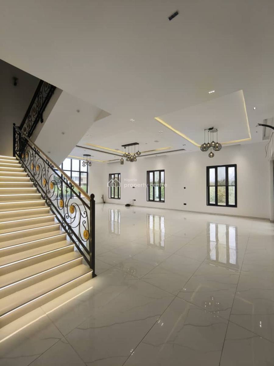 Luxurious Well Built with Details 5 Bedroom Fully Detached Dupled with 2 Rooms, Chevron, Lekki, Lagos, Detached Duplex for Sale