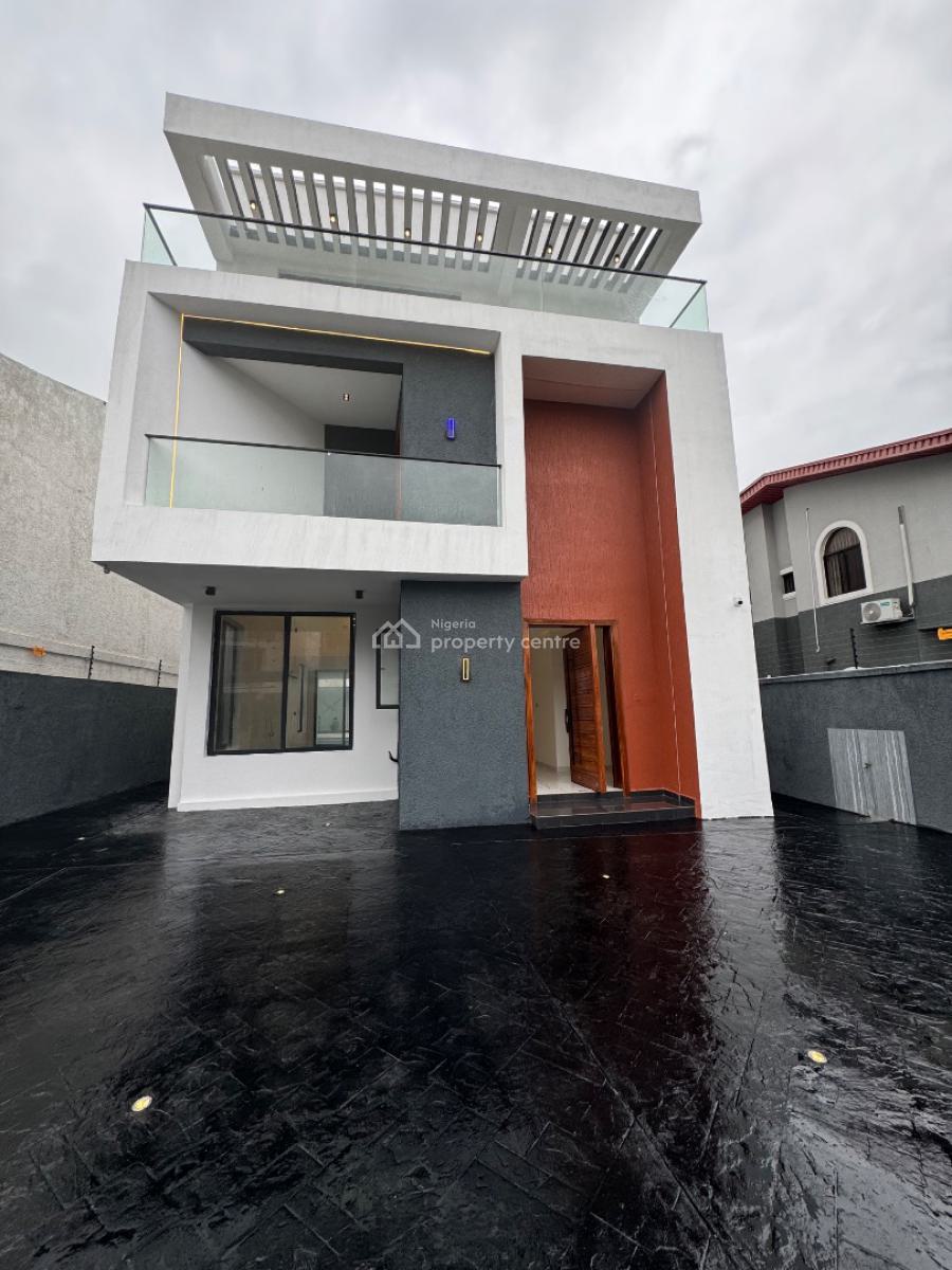 Brand New 5 Bedrooms Fully Detached Duplex with Bq, Lekki Phase 1, Lekki, Lagos, Detached Duplex for Sale