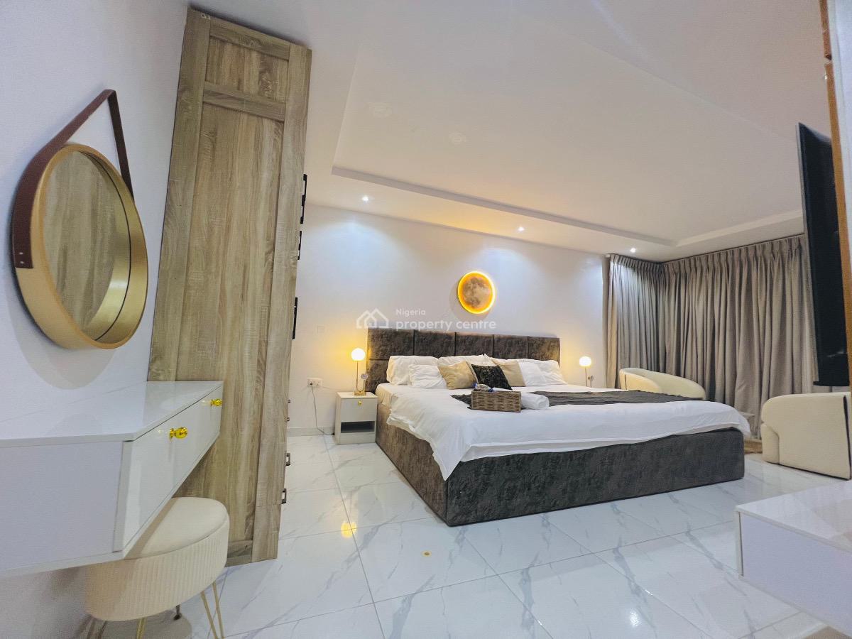 Very Neat Morden Day 2 Bedroom Apartment with Water View and Ikoyi Lin, Ikoyi, Lagos, Flat / Apartment Short Let