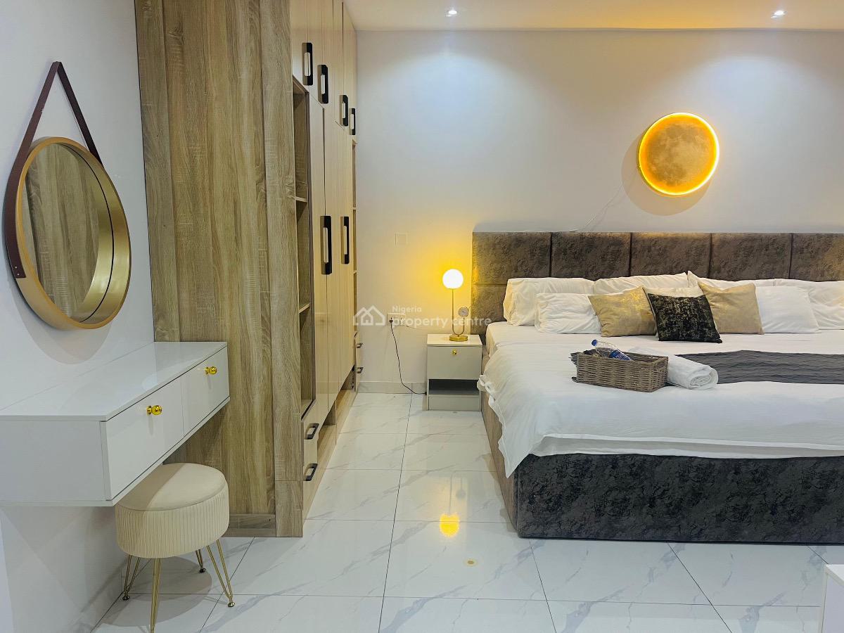 Very Neat Morden Day 2 Bedroom Apartment with Water View and Ikoyi Lin, Ikoyi, Lagos, Flat / Apartment Short Let