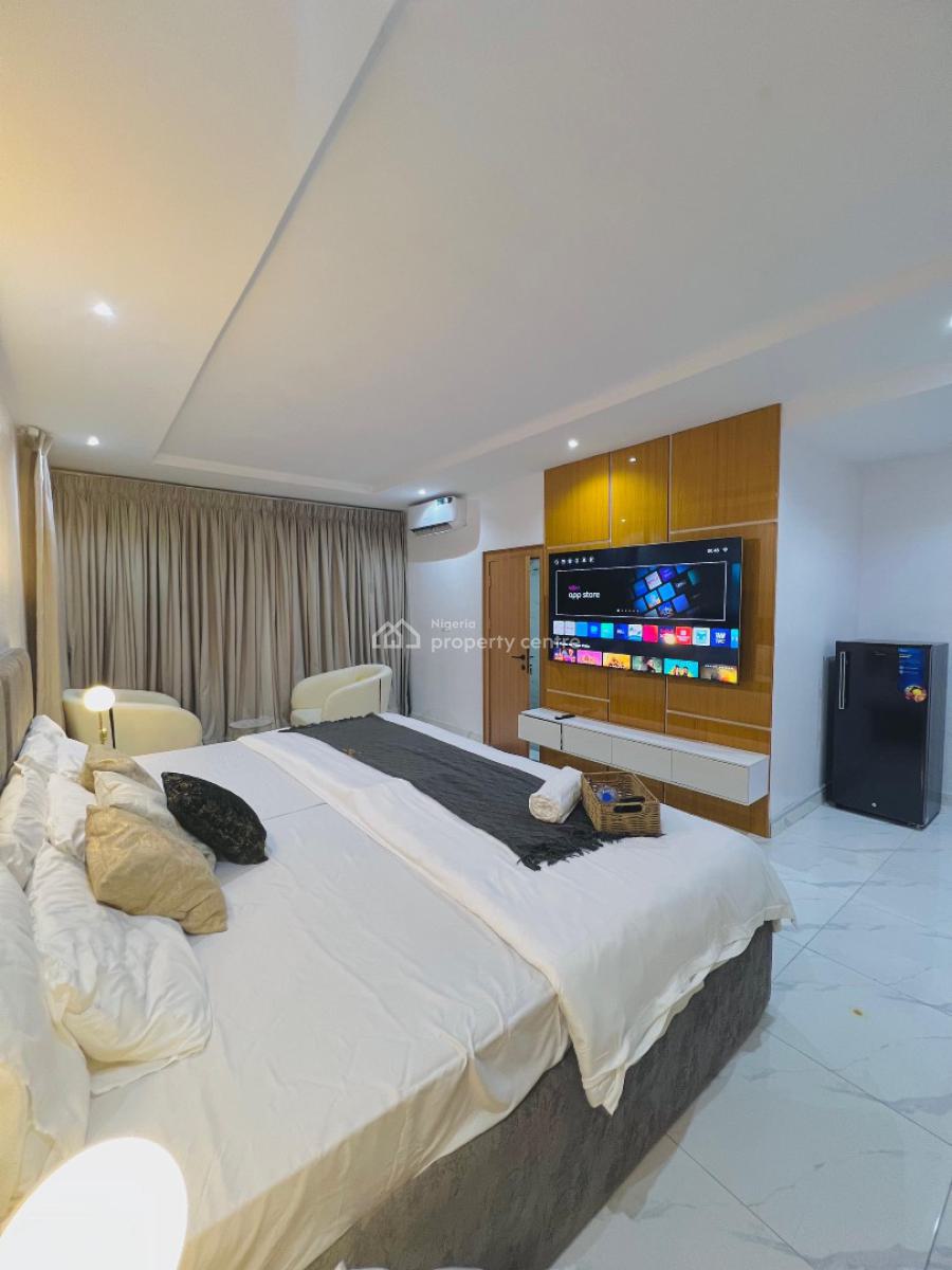 Very Neat Morden Day 2 Bedroom Apartment with Water View and Ikoyi Lin, Ikoyi, Lagos, Flat / Apartment Short Let