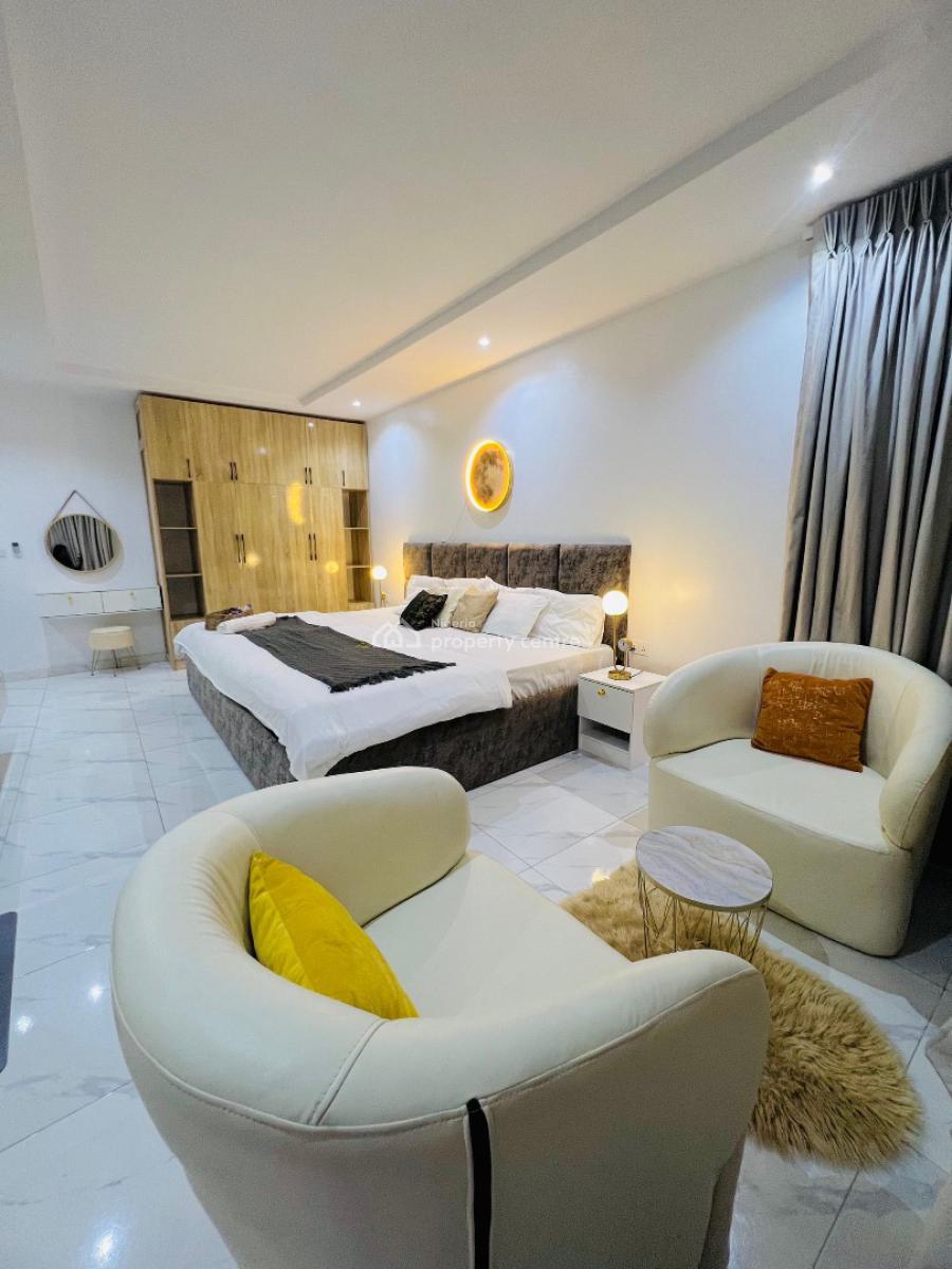 Very Neat Morden Day 2 Bedroom Apartment with Water View and Ikoyi Lin, Ikoyi, Lagos, Flat / Apartment Short Let