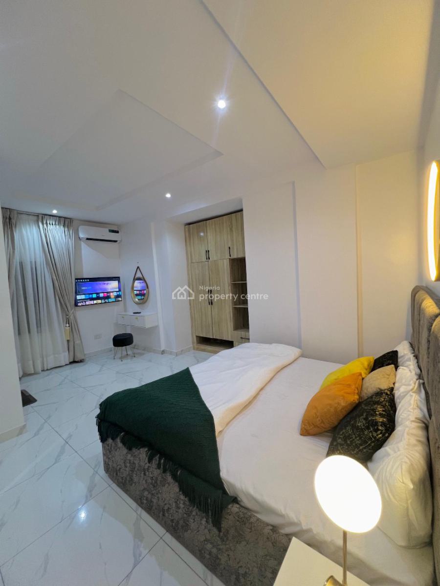 Very Neat Morden Day 2 Bedroom Apartment with Water View and Ikoyi Lin, Ikoyi, Lagos, Flat / Apartment Short Let
