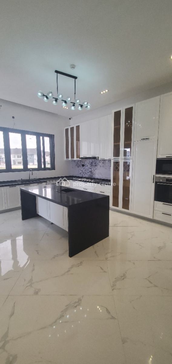 Elegant and Spacious 6 Bedroom Duplex with a Bq, Located in a Secured Estate, Pool,cinema, Elevator, Osapa, Lekki, Lagos, House for Sale