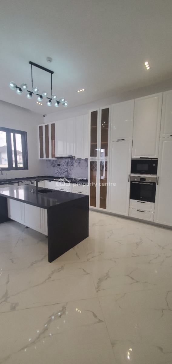 Elegant and Spacious 6 Bedroom Duplex with a Bq, Located in a Secured Estate, Pool,cinema, Elevator, Osapa, Lekki, Lagos, House for Sale