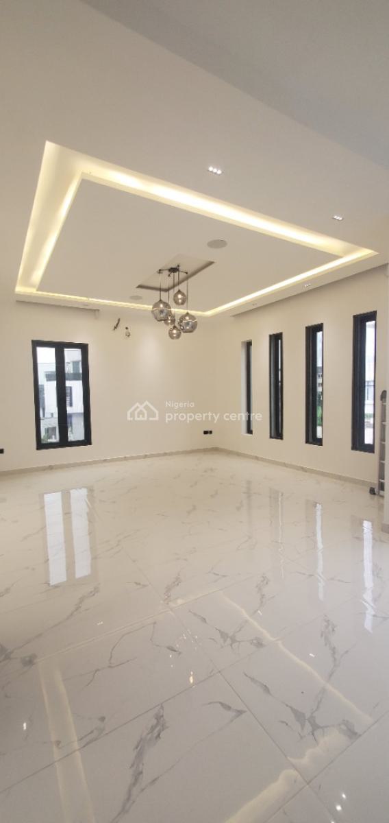 Elegant and Spacious 6 Bedroom Duplex with a Bq, Located in a Secured Estate, Pool,cinema, Elevator, Osapa, Lekki, Lagos, House for Sale