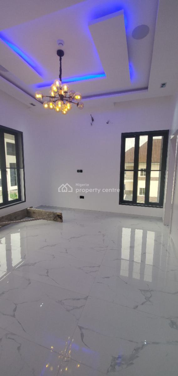 Elegant and Spacious 6 Bedroom Duplex with a Bq, Located in a Secured Estate, Pool,cinema, Elevator, Osapa, Lekki, Lagos, House for Sale
