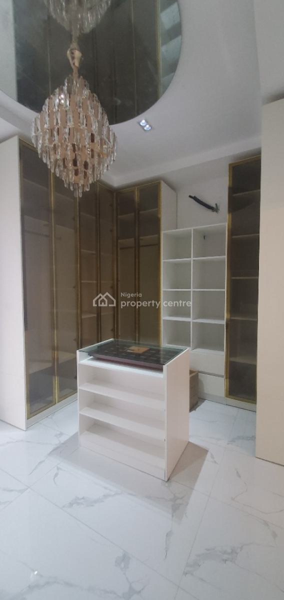 Elegant and Spacious 6 Bedroom Duplex with a Bq, Located in a Secured Estate, Pool,cinema, Elevator, Osapa, Lekki, Lagos, House for Sale