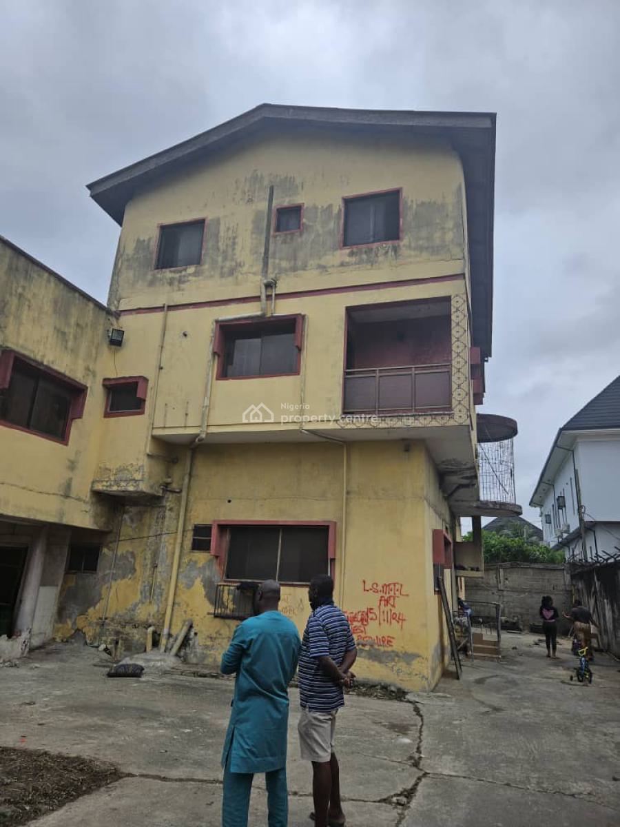 Massive 2nos 5br Fully Detached House on 800sqm in a Serene, Secured,, Ladisa Crescent, Apple Estate, Amuwo Odofin Gra, Amuwo Odofin, Lagos, Detached Duplex for Sale