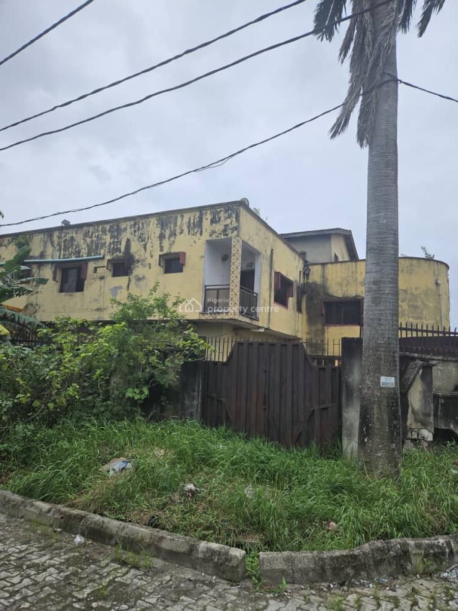 Massive 2nos 5br Fully Detached House on 800sqm in a Serene, Secured,, Ladisa Crescent, Apple Estate, Amuwo Odofin Gra, Amuwo Odofin, Lagos, Detached Duplex for Sale