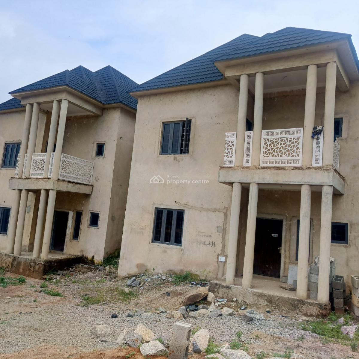 4 Units of 4 Bedroom Terraced Duplex in an Estate (advanced Carcass), Maitama 2, Maitama District, Abuja, Terraced Duplex for Sale