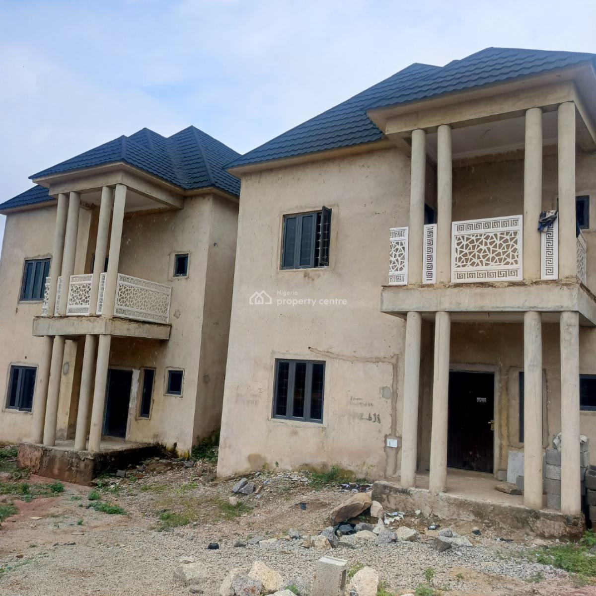 4 Units of 4 Bedroom Terraced Duplex in an Estate (advanced Carcass), Maitama 2, Maitama District, Abuja, Terraced Duplex for Sale