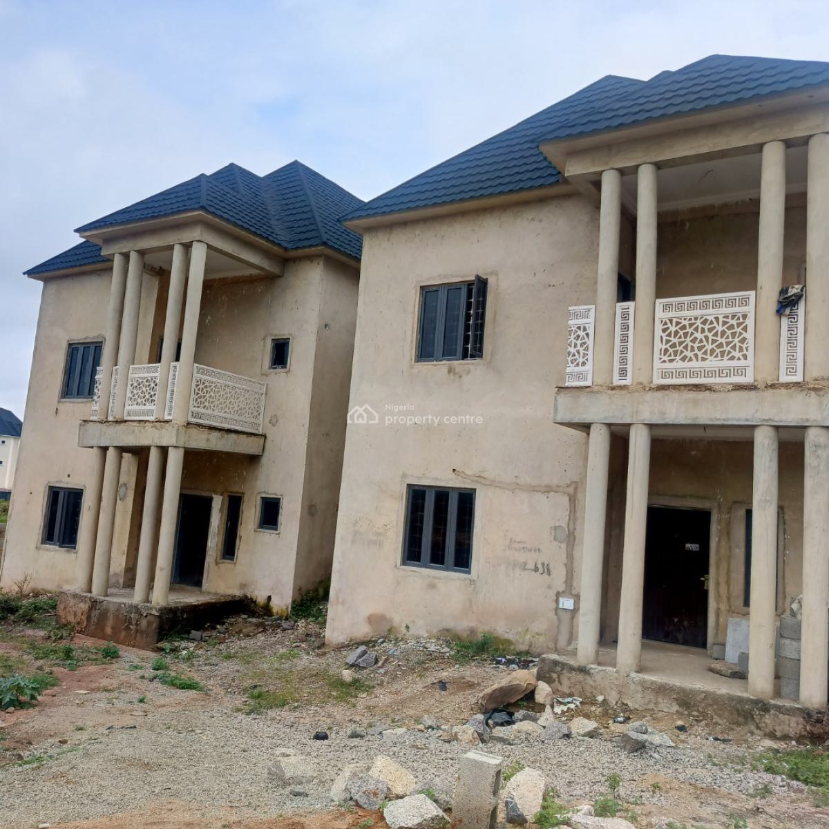 4 Units of 4 Bedroom Terraced Duplex in an Estate (advanced Carcass), Maitama 2, Maitama District, Abuja, Terraced Duplex for Sale