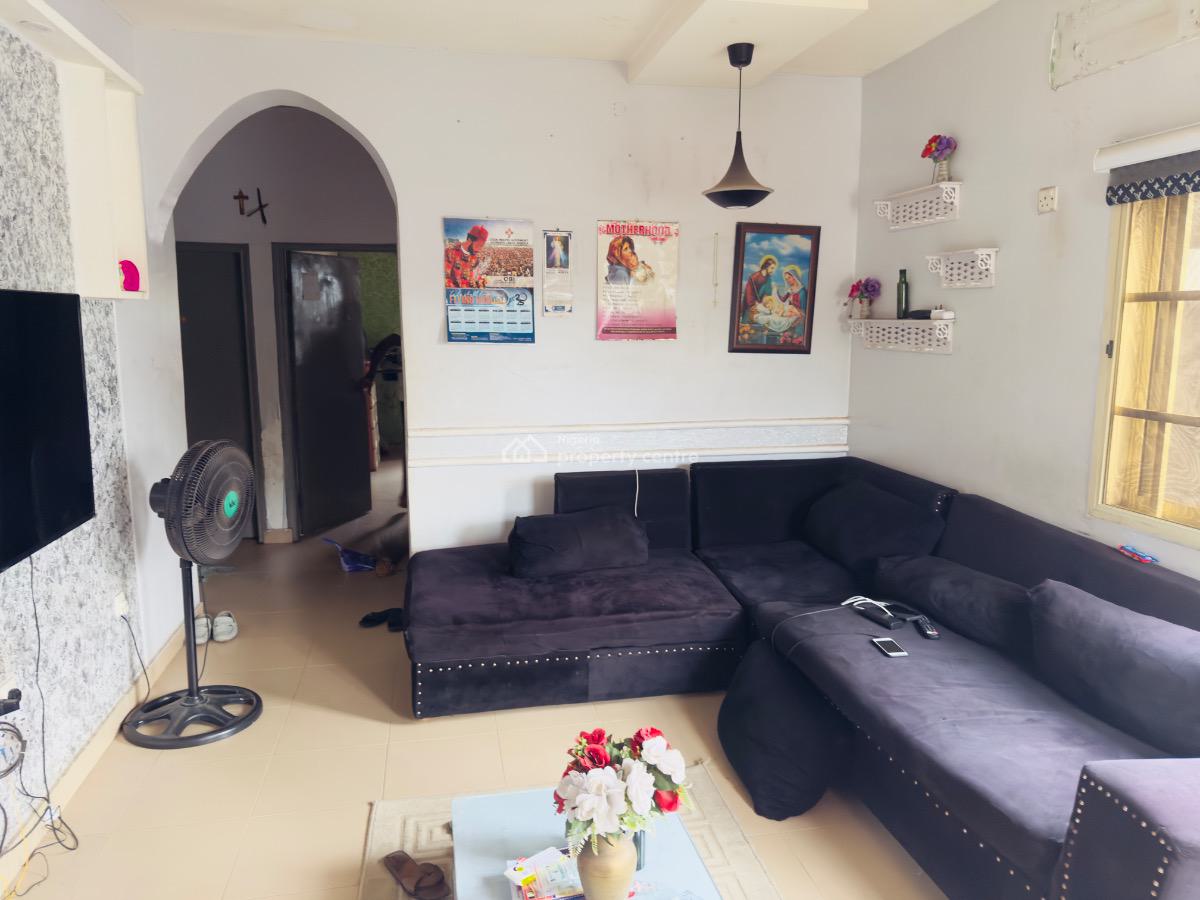 Well Maintained 3 Bedroom with 2 Room Bq in a Sought After Estate, Abraham Adesanya Estate, Ajah, Lagos, Detached Bungalow for Rent