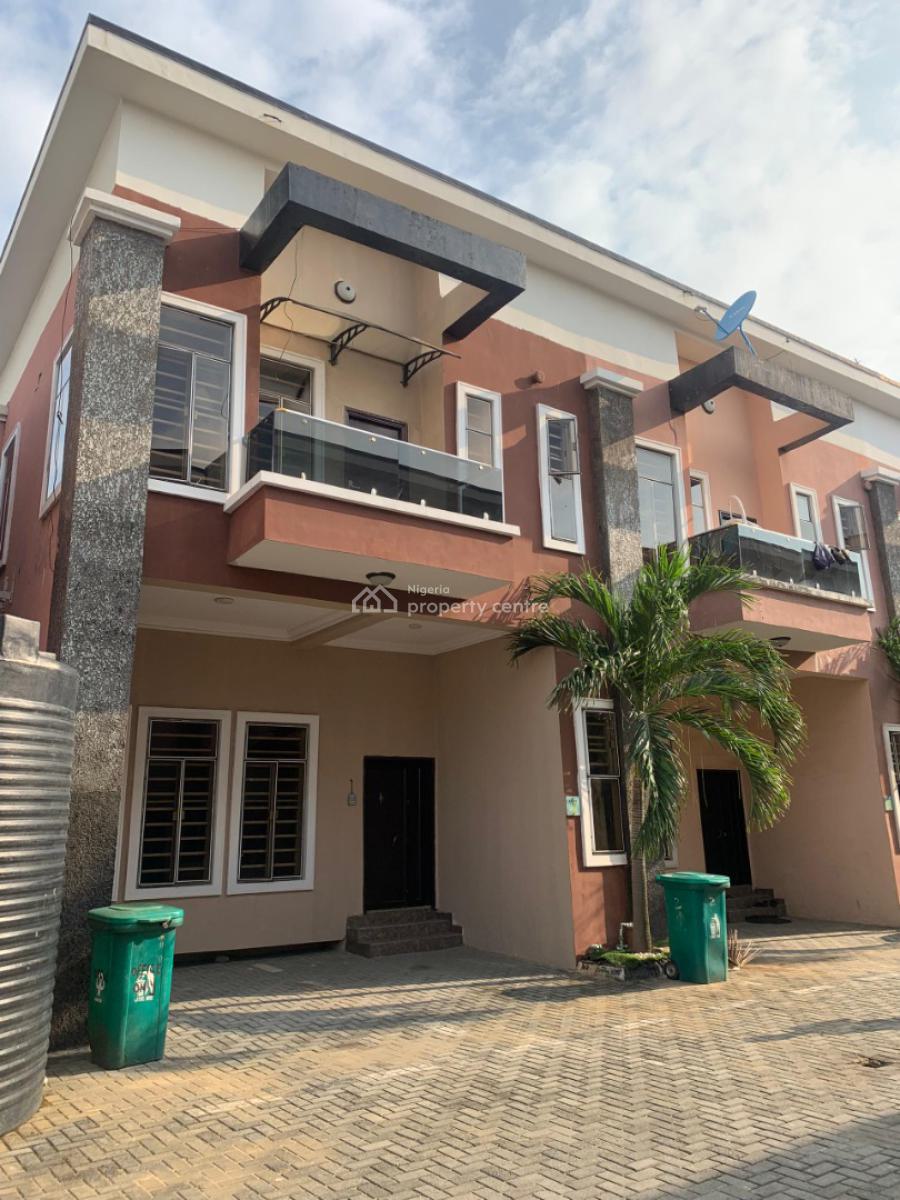 Luxury 4 Bedroom Terrace Duplex, Chevron, Lekki, Lagos, Terraced Duplex for Rent