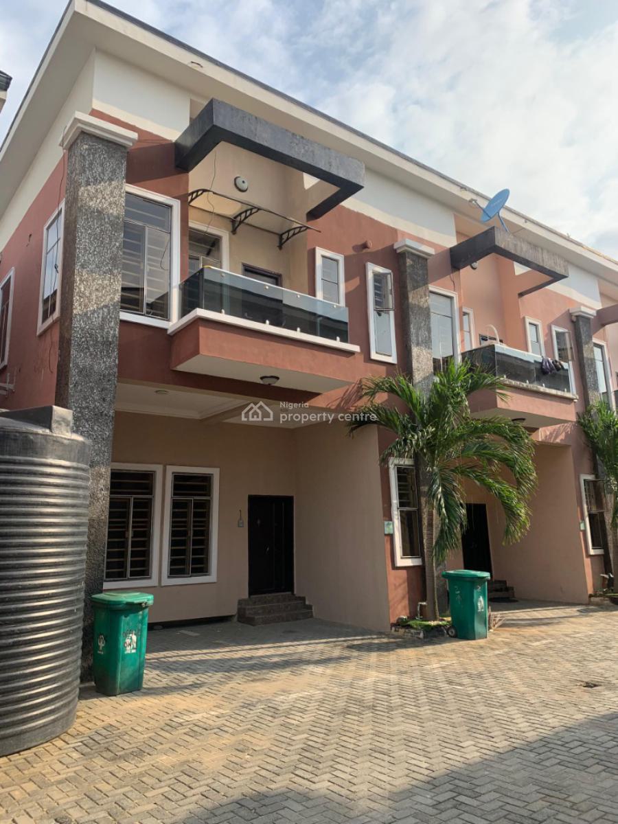 Luxury 4 Bedroom Terrace Duplex, Chevron, Lekki, Lagos, Terraced Duplex for Rent