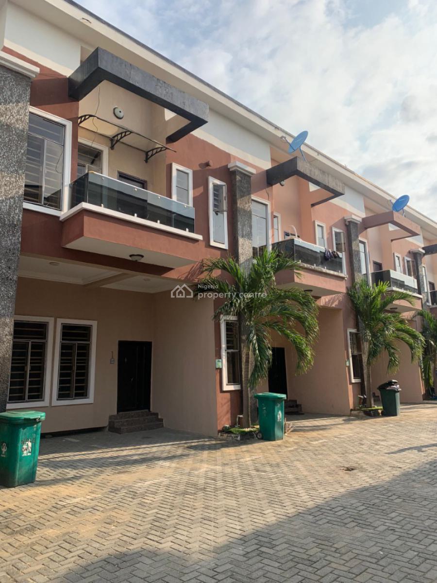 Luxury 4 Bedroom Terrace Duplex, Chevron, Lekki, Lagos, Terraced Duplex for Rent