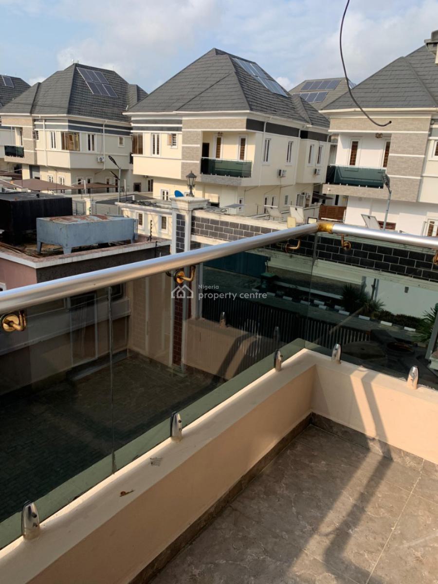Luxury 4 Bedroom Terrace Duplex, Chevron, Lekki, Lagos, Terraced Duplex for Rent