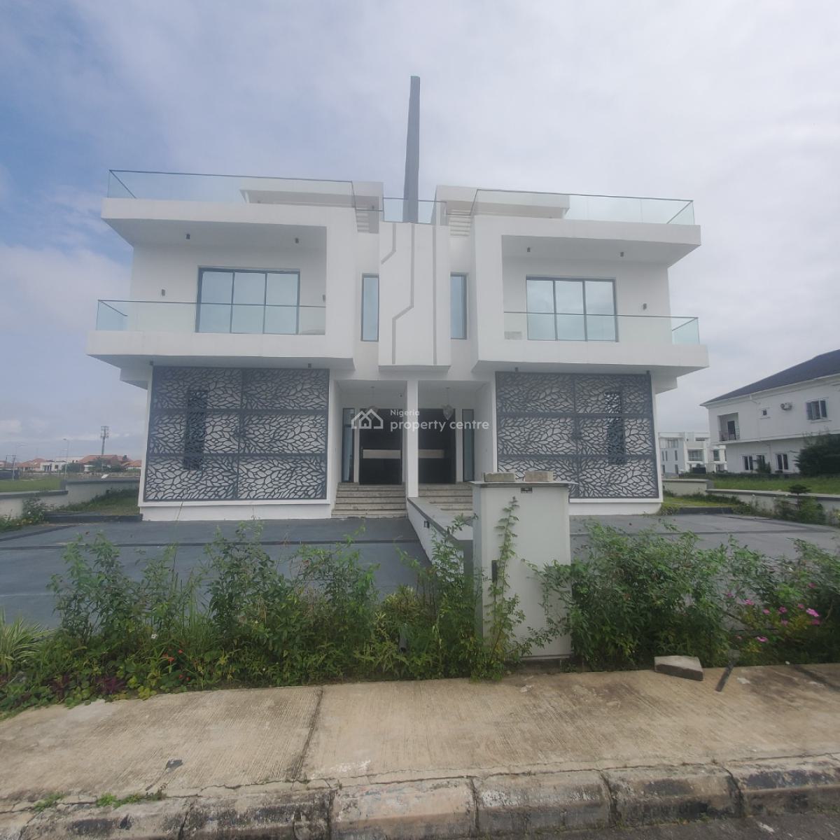 Luxury 5 Bedroom Semi Detached Duplex with Bq, Pool, Cinema, Elevator, Cowrie Creek Estate, Ikate, Lekki, Lagos, Semi-detached Duplex for Sale