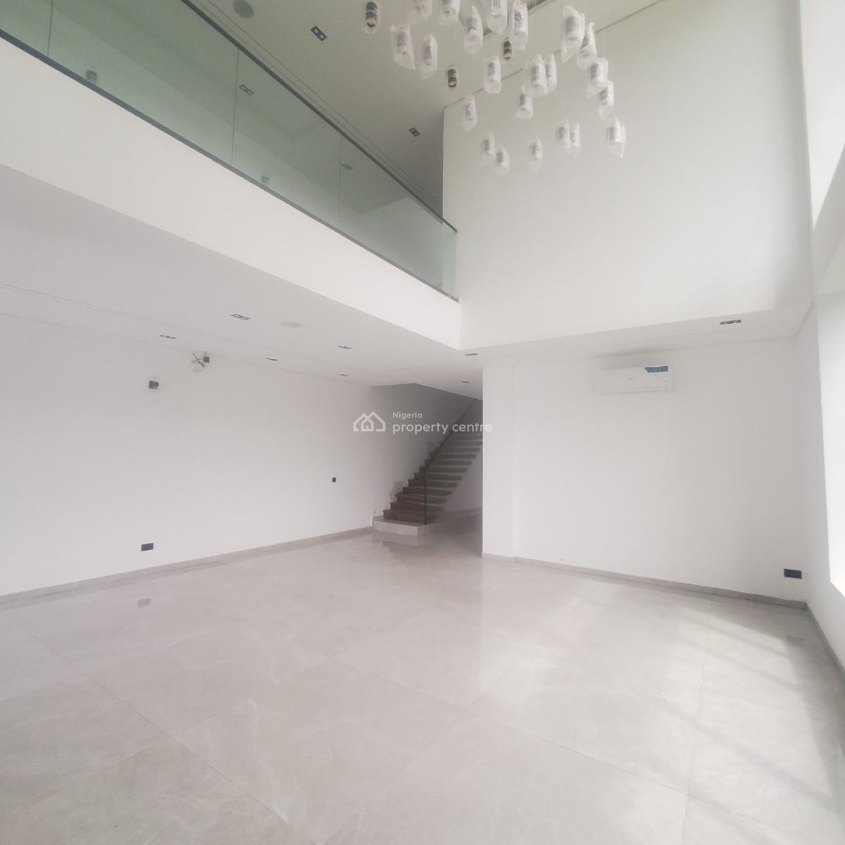 Luxury 5 Bedroom Semi Detached Duplex with Bq, Pool, Cinema, Elevator, Cowrie Creek Estate, Ikate, Lekki, Lagos, Semi-detached Duplex for Sale