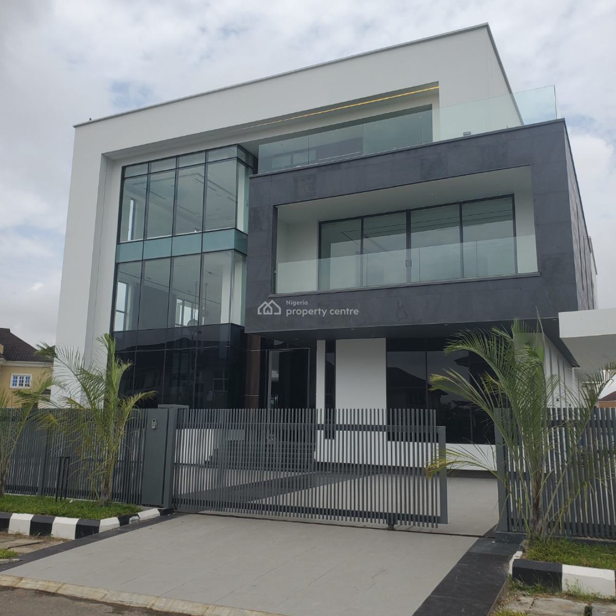 Luxury 5 Bedroom Detached Duplex with Bq, Pool, Cinema, Elevator, Pinnock Beach Estate, Osapa, Lekki, Lagos, Detached Duplex for Sale