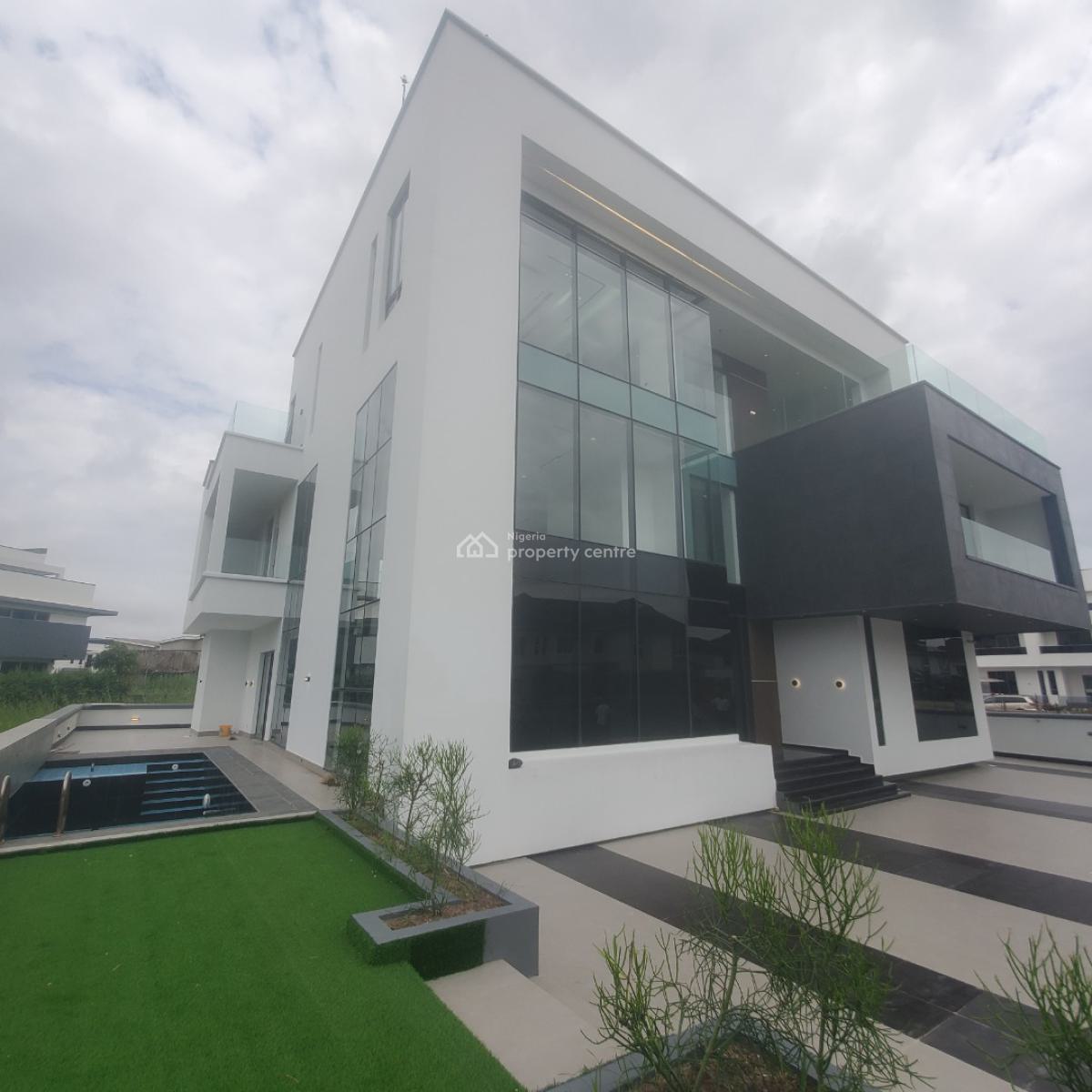Luxury 5 Bedroom Detached Duplex with Bq, Pool, Cinema, Elevator, Pinnock Beach Estate, Osapa, Lekki, Lagos, Detached Duplex for Sale