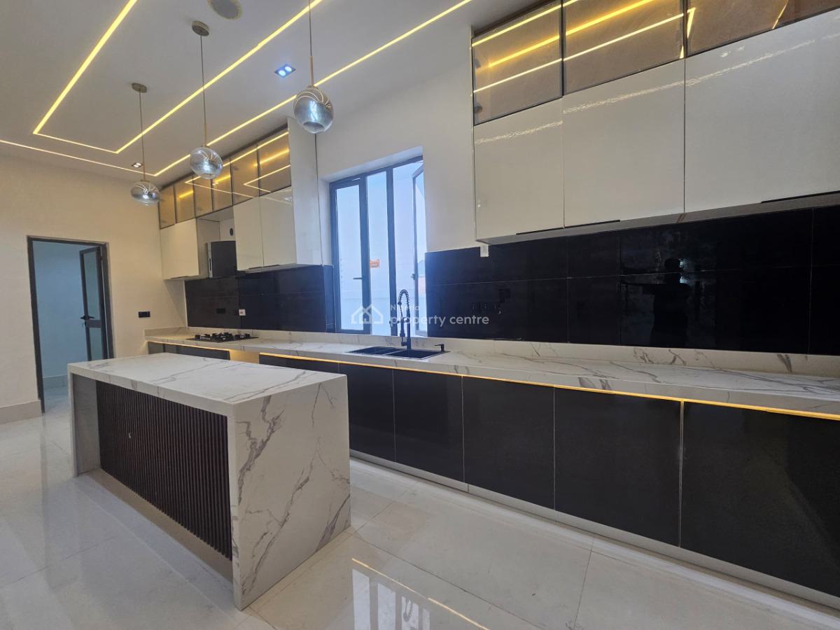Neatly Finished 5 Bedrooms Fully Detached House with Bq, Sangotedo, Ajah, Lagos, House for Sale